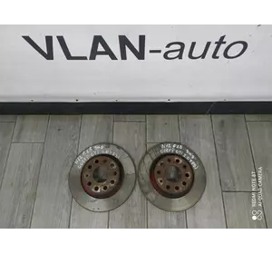 Гальмівні задні диски пара VW Гольф 5 GTI
